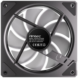 Antec 0-761345-40060-2 Tietokoneen jäähdytysjärjestelmä Tietokonekotelo Tuuletin 12 cm musta
