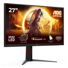 AOC G4 U27G4XM tietokoneen litteä näyttö 68,6 cm (27") 3840 x 2160 pikseliä 4K Ultra HD LED musta, Punainen