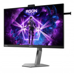 AOC AGON PRO AG276QSG2 tietokoneen litteä näyttö 68,6 cm (27") 2560 x 1440 pikseliä Quad HD musta, Harmaa