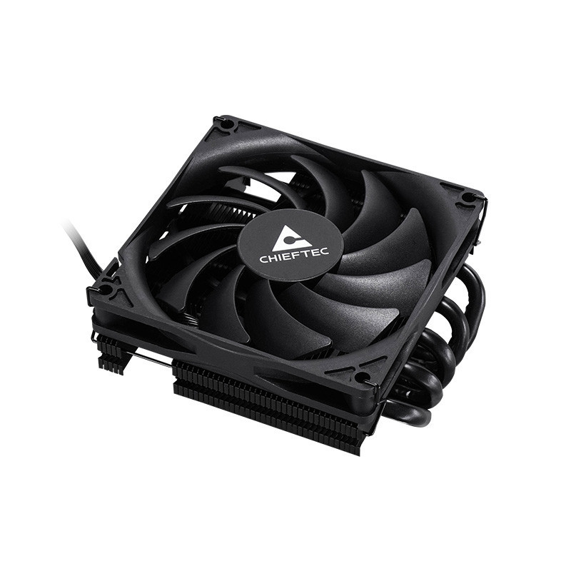 Chieftec CAC-S92PWM-LP45 Tietokoneen jäähdytysjärjestelmä Tietokonekotelo Ilmanjäähdytin 9,2 cm musta