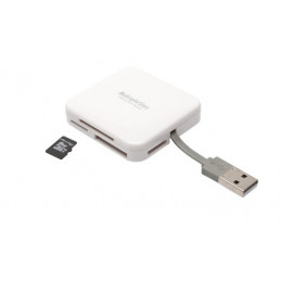 PNY AXP724 kortinlukija USB 2.0 Valkoinen