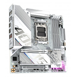 GIGABYTE X870M AORUS ELITE WIFI7 ICE AMD X870 Pistoke AM5 mikro ATX
