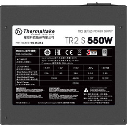 Thermaltake TR2 S 550W virtalähdeyksikkö 20+4 pin ATX ATX musta