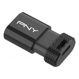 PNY Elite-X USB-muisti 128 GB USB Type-C 3.2 Gen 1 (3.1 Gen 1) musta
