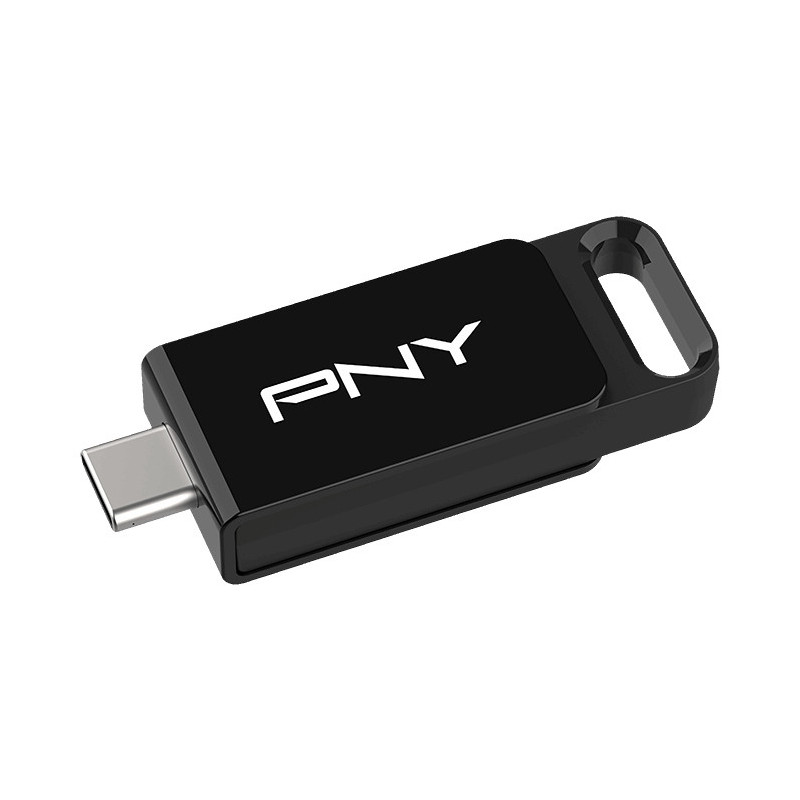 PNY Elite USB-muisti 256 GB USB Type-C 3.2 Gen 1 (3.1 Gen 1) musta
