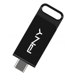 PNY Elite USB-muisti 256 GB USB Type-C 3.2 Gen 1 (3.1 Gen 1) musta