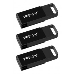 PNY Elite USB-muisti 128 GB USB Type-C 3.2 Gen 1 (3.1 Gen 1) musta