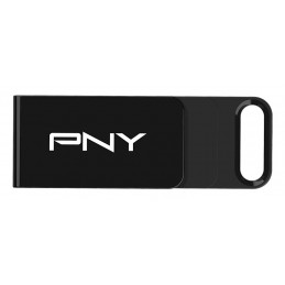 PNY Elite USB-muisti 128 GB USB Type-C 3.2 Gen 1 (3.1 Gen 1) musta