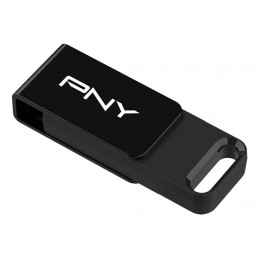 PNY Elite USB-muisti 128 GB USB Type-C 3.2 Gen 1 (3.1 Gen 1) musta