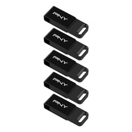PNY Elite USB-muisti 64 GB USB Type-C 3.2 Gen 1 (3.1 Gen 1) musta