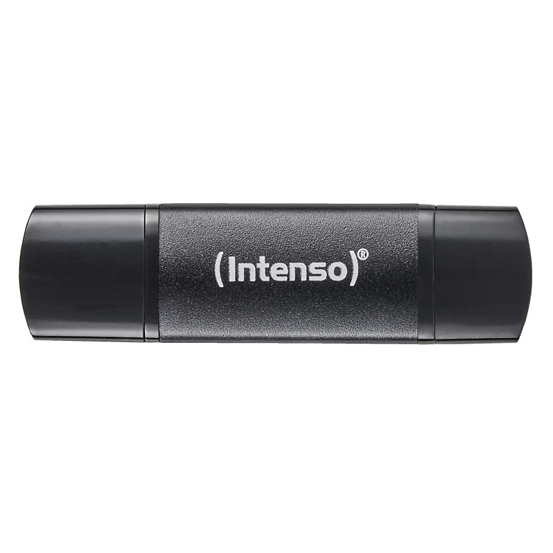 Intenso 3544492 USB-muisti 256 GB USB Type-A   USB Type-C 3.2 Gen 1 (3.1 Gen 1) musta