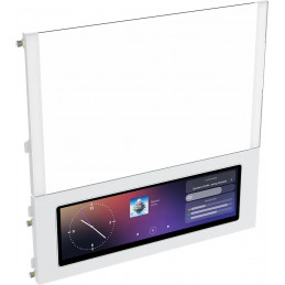Corsair FRAME 4000D LCD RS ARGB Midi Tower Valkoinen