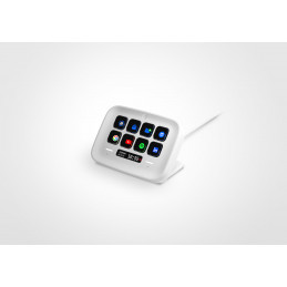Elgato Stream Deck Neo Valkoinen 8 painikkeet