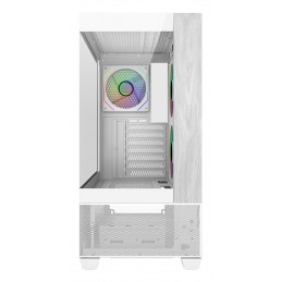 Cooler Master Elite 690 Wood Midi Tower Valkoinen