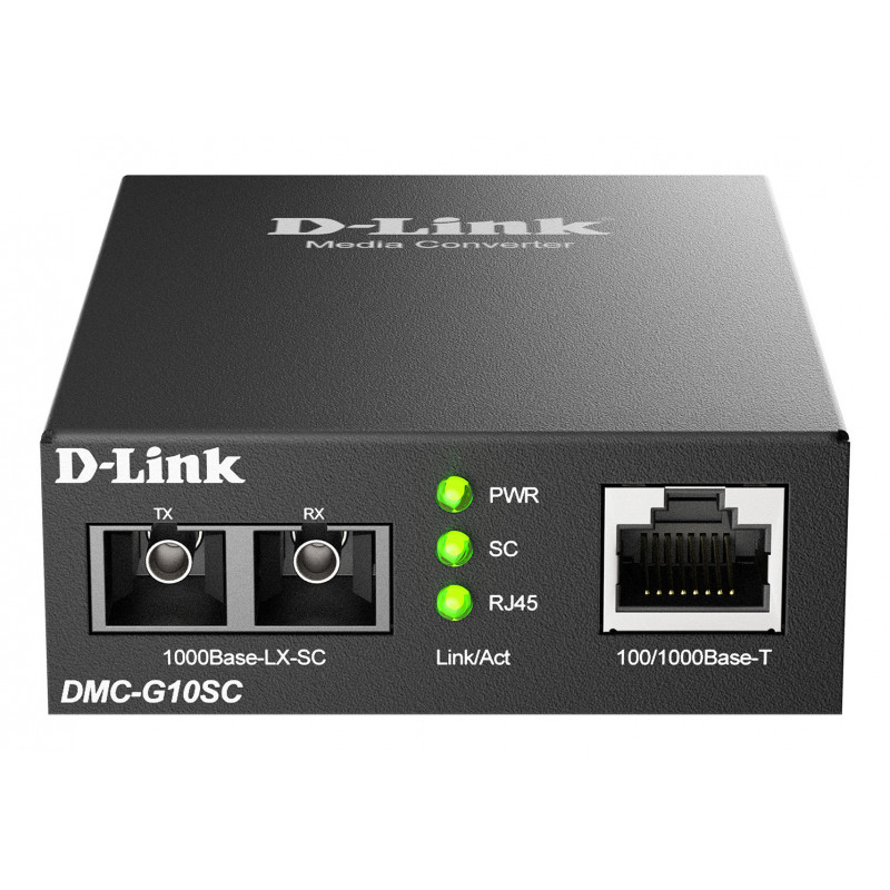 D-Link DMC-G10SC E verkon mediamuunnin 1000 Mbit s Yksittäistila