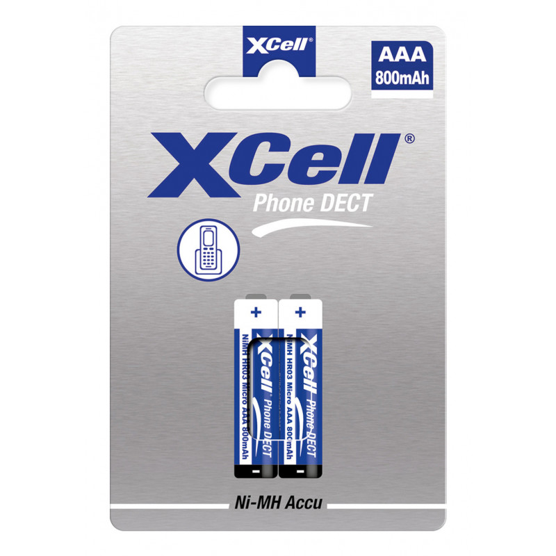 XCell 148194 kotitalousparisto Ladattava akku AAA Nikkelimetallihybridi (NiMH)