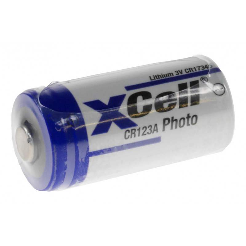 XCell 142187 kotitalousparisto Ladattava akku CR123A Litium