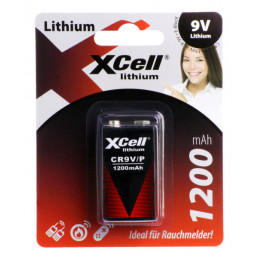 XCell 138482 kotitalousparisto Ladattava akku 9V Litium
