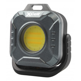 XCell Worklight CUBE musta, Harmaa Yleistaskulamppu LED
