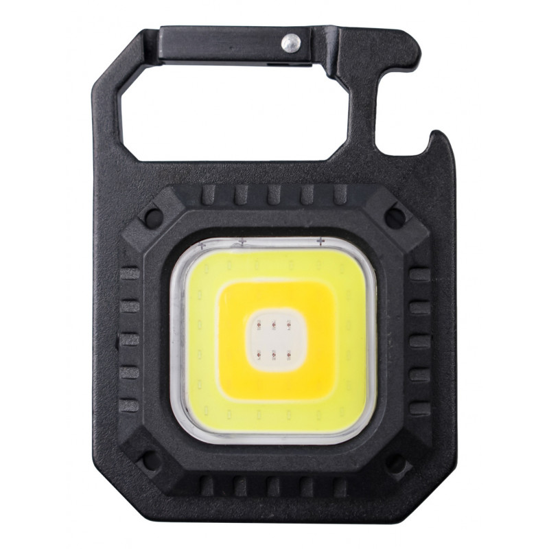 XCell Work Square musta, Harmaa Klipsillinen taskulamppu LED