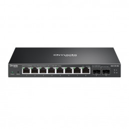 TP-Link ES210X-M2 verkkokytkin Hallittu 2.5G Ethernet (100 1000 2500) Työpöytä- seinäkiinnitys musta