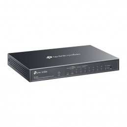 TP-Link Omada ES210GMP verkkokytkin Hallittu Gigabit Ethernet (10 100 1000) Power over Ethernet -tuki musta
