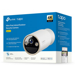 TP-Link Tapo C460 Luoti (muoto) IP-turvakamera Ulkona 3840 x 2160 pikseliä Katto seinä