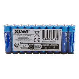 XCell 146960 kotitalousparisto Kertakäyttöinen akku AAA Alkali