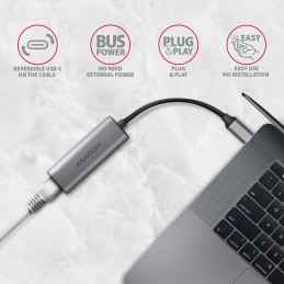 Axagon ADE-25RC verkkokortti Ethernet 2500 Mbit s