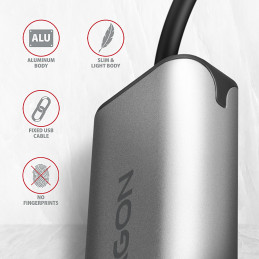 Axagon ADE-25RC verkkokortti Ethernet 2500 Mbit s