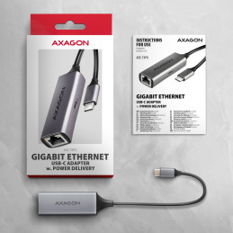 Axagon ADE-TXPD verkkokortti Ethernet 1000 Mbit s