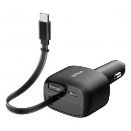 Belkin BoostCharge Universaali musta Tupakansytytin Pikalataus Sisätila
