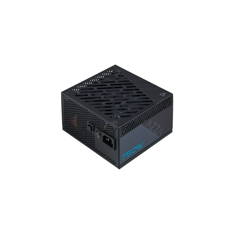 Azza PSAZ-750G virtalähdeyksikkö 750 W 20+4 pin ATX ATX musta