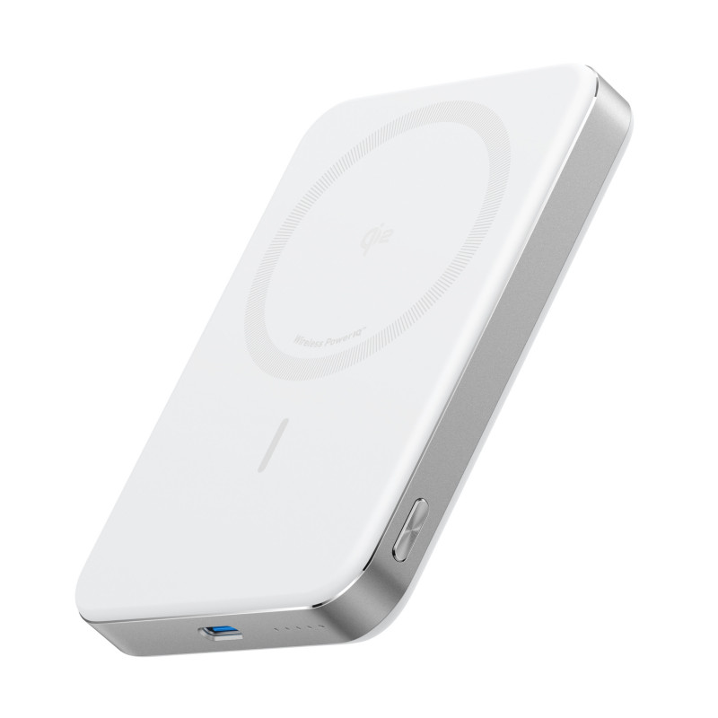 Anker A1664H21 akku- ja paristolaturi 10000 mAh Langaton lataaminen Valkoinen