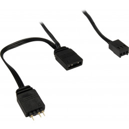 Inter-Tech LC-240 RGB Suoritin All-in-one-nesteenjäähdytin 12 cm musta 1 kpl