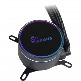 Inter-Tech LC-360 RGB Suoritin All-in-one-nesteenjäähdytin 12 cm musta 1 kpl
