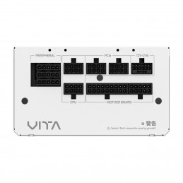 FSP VITA GM 1000W virtalähdeyksikkö 20+4 pin ATX ATX Valkoinen