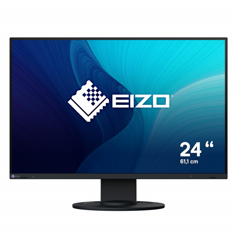 EIZO FlexScan EV2410R-BK tietokoneen litteä näyttö 61,2 cm (24.1") 1920 x 1200 pikseliä WUXGA LCD musta