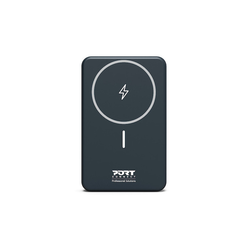 Port Designs 907005 akku- ja paristolaturi Litium polymeeri (LiPo) 10000 mAh Langaton lataaminen Musta