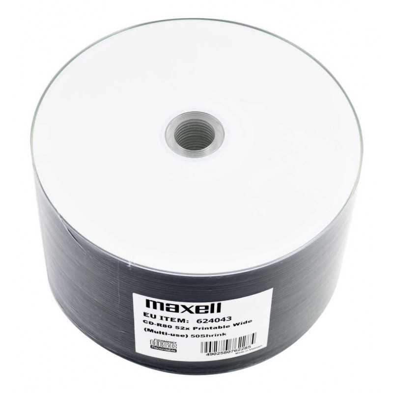 Maxell 624043 tyhjä CD CD-R 700 MB 52x 50 kpl