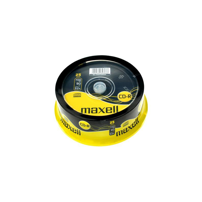 Maxell CD-R 700MB 52x 25 kpl