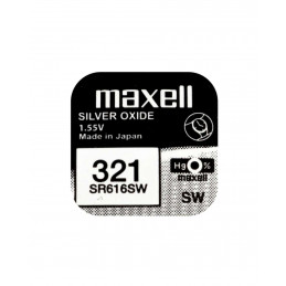 Maxell 18292800 kotitalousparisto Kertakäyttöinen akku SR616SW Hopea-oksidi (S)