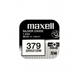 Maxell 18293000 kotitalousparisto Kertakäyttöinen akku SR521SW Hopea-oksidi (S)