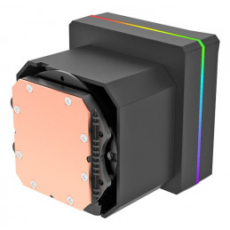 Thermaltake TH360-S V3 ARGB Suoritin All-in-one-nesteenjäähdytin 12 cm Musta 1 kpl