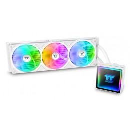 Thermaltake TH360 V3 ARGB Suoritin All-in-one-nesteenjäähdytin 12 cm Valkoinen 1 kpl