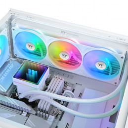 Thermaltake TH360 V3 ARGB Suoritin All-in-one-nesteenjäähdytin 12 cm Valkoinen 1 kpl