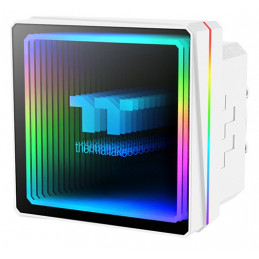 Thermaltake TH240 V3 ARGB Suoritin All-in-one-nesteenjäähdytin 12 cm Valkoinen 1 kpl
