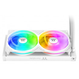 Thermaltake TH240 V3 ARGB Suoritin All-in-one-nesteenjäähdytin 12 cm Valkoinen 1 kpl