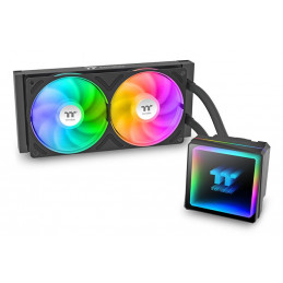 Thermaltake TH240 V3 ARGB Suoritin All-in-one-nesteenjäähdytin 12 cm musta 1 kpl