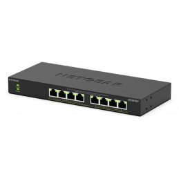NETGEAR GS308LP Hallitsematon Gigabit Ethernet (10 100 1000) Power over Ethernet -tuki Työpöytä musta